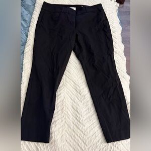 LOFT Women's Classic Black Straight Leg Pants